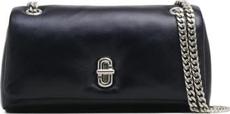 Marc Jacobs J Marc Foldover Schoudertas - Dames - Schoudertassen - Zwart - ONE Size - Leer - Tassen