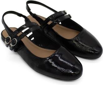 Bottero Botkairi Slingback Flat in Preto at Nordstrom, Size 8
