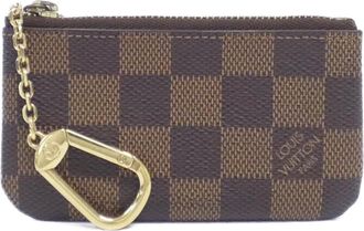 Louis Vuitton Brown Coated Canvas Coin Purse/Coin Case (Pre-Owned)