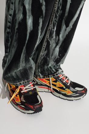 Off-white Be Right Back Mesh Sports Shoes, Mens, Multicolour