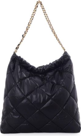 Adornia Quilted Cotton Tote Bag in Black at Nordstrom Rack