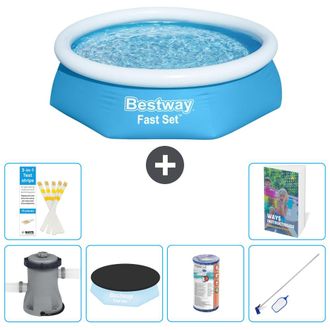 Bestway Piscina Bestway Fast Set Redonda - 244x61 Cm - 7-piezas S304