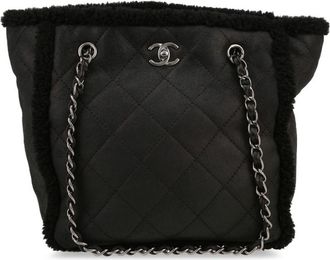 Chanel Petit Shipping tote bag - women - Leather - One Size - Black