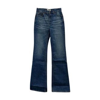 Chlo&eacute; Flared Jeans, female, Blue, Size: W28 High-rise Flare Jeans