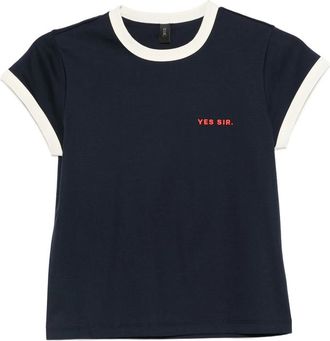 Sir. Logo-embroidered T-shirt