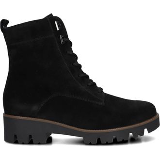Gabor Schoenen, Dames, Zwart, 42 1/2 EU, Leer, Lace-up Boots 055