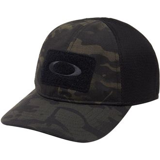 Oakley Mens Si Cotton Cap Mc, Black Multicam, X-Large