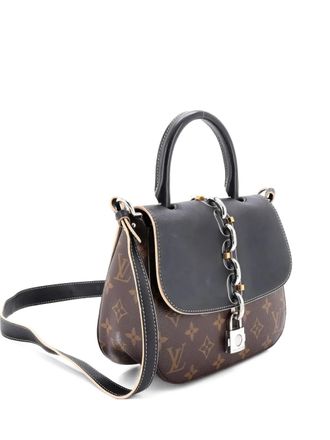 Louis Vuitton Chain It Handbag Monogram Canvas with Leather PM shoulder bag - Bruin
