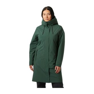 Helly Hansen Parkas, female, Green, Size: M Parka W Victoria INS RA