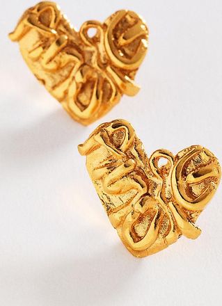 10 Decoart Amore Heart Post Earrings