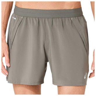 Asics Road 5 Short Laufshorts f&uuml;r Herren | grau