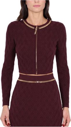 Elisabetta Franchi Mujer, Jerseys, Marr&oacute;n, Talla: S