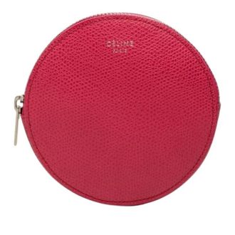 Celine Pre-owned Portemonnee - Dames - Vintage Accessoires - Roze - ONE Size - Leer - Vintage
