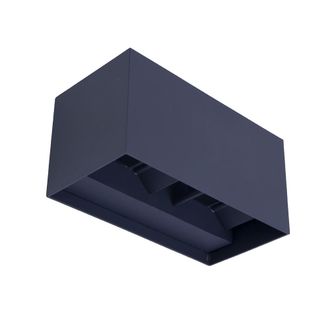 Wonderlamp Aplique Led De Exterior Leva Ii Antracita (4x5w)