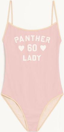Valentino Printed Lycra One-Piece Swimsuit Woman PINK XL