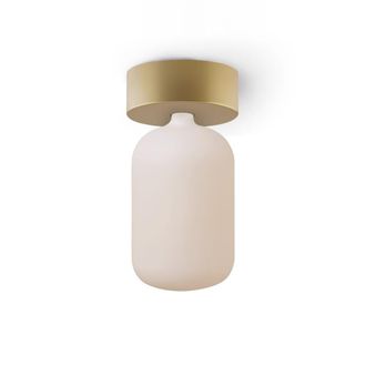 Daylight Italia L&aacute;mpara con roset&oacute;n dorado