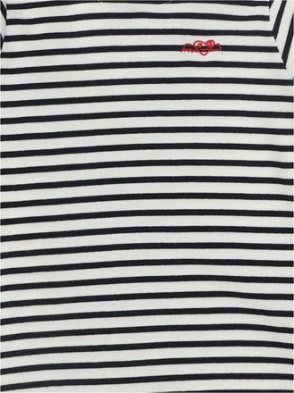 BONPOINT Girls Jersey T-Shirt Navy Cotton T-Shirts And Polos