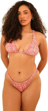 Dippin' Daisy's Swimwear Bisou Bottom in Pink Paisley at Nordstrom, Size X-Small
