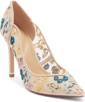 Ted Baker Camilla Pointed Toe Pump in Wisteria Trail at Nordstrom Rack, Size 8.5