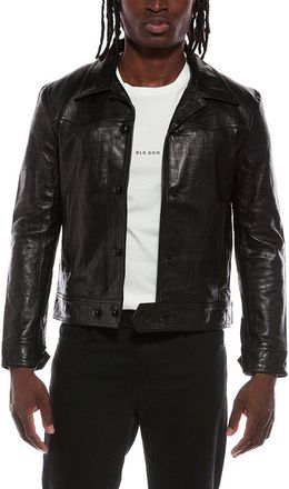 Blk Dnm Leather Jacket