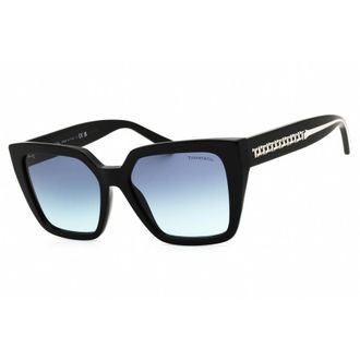 Tiffany & Co. Ladies Black Rectangular Sunglasses 0TF4235