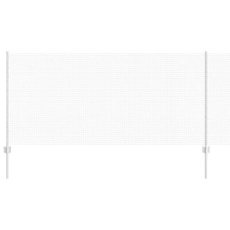 Berkfield Home Garden Fence Set Set of 2 Galvanised steel 25 m long Durable in Silver