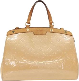 Louis Vuitton Pre-owned Handbags, female, Beige, Size: ONE SIZE Pre-owned Vintage Handbag