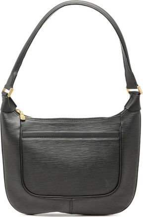 Louis Vuitton Pre-owned Shoulder Bags, female, Black, Size: ONE SIZE Pre-owned Leather Shoulder Bag