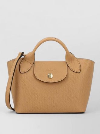 Longchamp mini bag gold tone hardware top handle