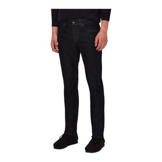 7 For All Mankind Slimmy Luxe Performance Super Rinse Jeans - male - 7 For All Mankind - Slim Fit Jeans - Blue - W30 - Jeans