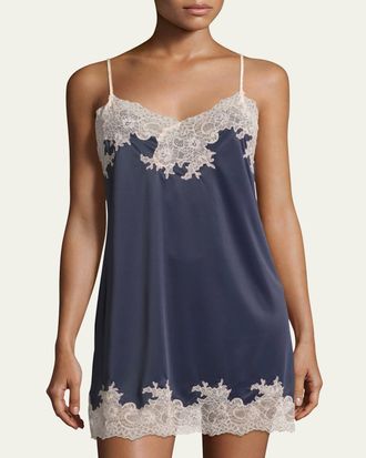 Natori Enchant Lace-Trim Chemise