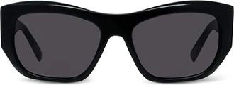 Givenchy geometric-frame sunglasses - Black