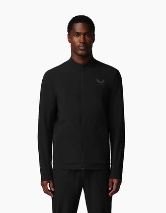 Castore Mens Castore Tech Training Mens Black Track Jackets - Size: 40/Regular