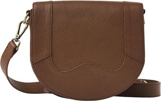 VIA VAI Mae Lizzy - Dames - Schoudertassen - Bruin - ONE Size - Leer - Tassen