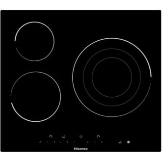 Hisense E6322c - Vitroceramica Independiente Radiantes 3 Zonas Coccion Ancho 60 Cm