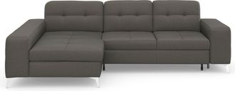 Sit&more Ecksofa »Baviene L-Form« inklusive Sitztiefenverstellung und Federkern, wahlweise Bettfunktion