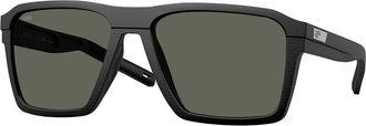 Costa 6S9083 Antille Polarized 908305 Mens Sunglasses Black Size 58