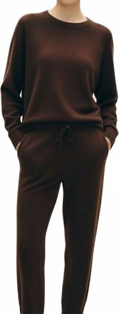 White + Warren Elowen Cashmere Jogger In Espresso