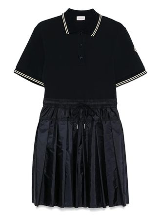 Moncler Jurk met korte mouwen - Blauw