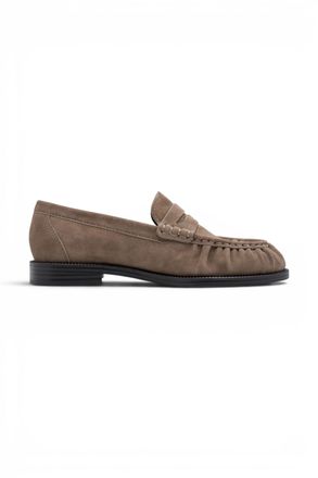 Tamaris Womens Beige Leather Loafer Casual Shoes - 24251-47