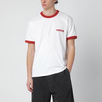 Carhartt Work in Progress S/S Ip Ringer T-Shirt white/red