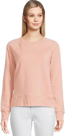 L.L.Bean Peaks Island Crew Neck Womens Sweater Adobe Rose : XL, Cotton