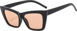 Generic Mens Outdoor Driving Sunglasses Womens Vacation And Commuting Sports Sun Glasses(Brown)