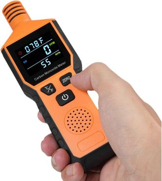 OEM Detector De Mon&oacute;xido De Carbono Port&aacute;til 3 En 1, Alimentado Por Bater&iacute;a, Alarma De Co Port&aacute;til Con Medici&oacute;n De Temperatura Y Humedad, Monitor De Co Pa