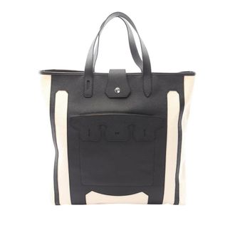 Herm&egrave;s Pre-owned Hermes Toile and Epsome Monsieur B Cutting Tote Ladies TC4M0BIZHHJH4TQL