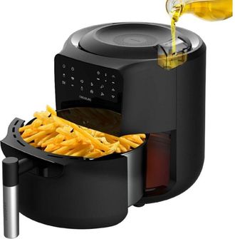Cecotec Cecofry Rain Freidora De Aire Sin Aceite 5.5l 1550w Negra - Cecotec