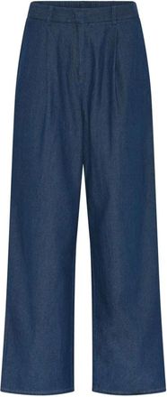 Julie Fagerholt - Heartmade Mujer, Pantalones, Azul, Talla: S
