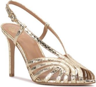 Vince Camuto Hannie Slingback Sandal in Gold at Nordstrom, Size 8.5