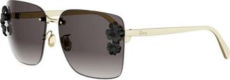 Dior Clover S2U Zonnebril - unisex - Accessoires - Grijs - Maat: 62 MM