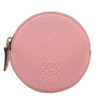 Loewe Pink Leather Coin Purse/Coin Case (Pre-Owned)